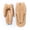 Brown, variant on Cute Foldable Bear Shaped EVA Flip Flops, Non Portable Travel Beach Sandals, Lightweight Open Toe Thong Slippers for Indoor Bathroom Outdoor Summer Use Brown 40-41