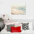 thumbnail image 5 of Orinice  Set of 3 Neutral Beach Print Canvas Wall Art Boho Decor Posters Ocean Landscape Prints Painting Natural Landscape Aesthetics Wall Decor For Living Room Bedroom   16x12in, 5 of 6