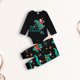 thumbnail image 4 of Familia Padre Niño Vestido Casual Dinosaurio Impreso Cintura Elástica Ropa de Dormir Traje Hugtrwg Para estrenar, 4 of 9