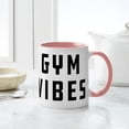 thumbnail image 4 of CafePress - Gym Vibes - 11 oz Ceramic Mug - Novelty Coffee Tea Cup, 4 of 4