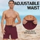 thumbnail image 3 of Bañador para hombre con forro de compresión 2 en 1 Bañador para hombre de secado rápido con bóxer Breve forrado para surf Pantalones cortos de playa elásticos con bolsillos con cremallera Qx, 3 of 4