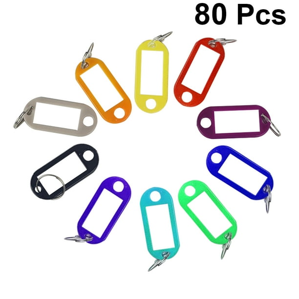 Plastic key deals ring holders