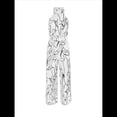 thumbnail image 2 of Elegantes para Mujer, para Fiestas de Noche, Invitadas de Boda, Grandes, Sin Mangas, Pantalones Largos de Pierna S, 2 of 5