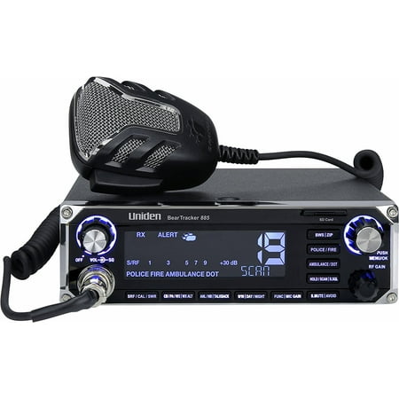 Uniden BearTracker 885 Hybrid CB Radio Digital Police Scanner
