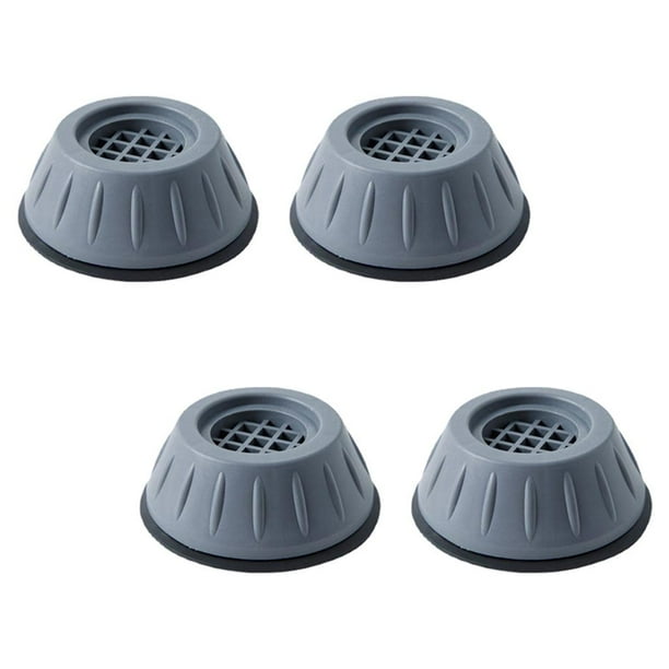 Paquete de 4 almohadillas antivibración que absorben , lavadora, secadora, alfombrilla para lavadora.