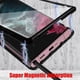 thumbnail image 4 of Carcasa Metal Magnética Compatible con Samsung Galaxy S22 Ultra, Cristal Templado Doble Cara Aespa kaili Sencillez, 4 of 5