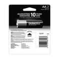 thumbnail image 2 of Duracell Rechargeable AA Batteries, 2 Count Pack, Double A Battery for Long-lasting Power, All-Purpose Pre-Charged Battery for Household and Business Devices, 2 of 3
