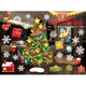 thumbnail image 3 of Decoración hogareña Pegatina de ventana de copo de nieve de Navidad, pegatina de cristal, decoración de calcomanía de Navidad, copo de nieve festivo, calcomanía de Reno de Santa, fiesta Zhivalor 2034535-1, 3 of 4