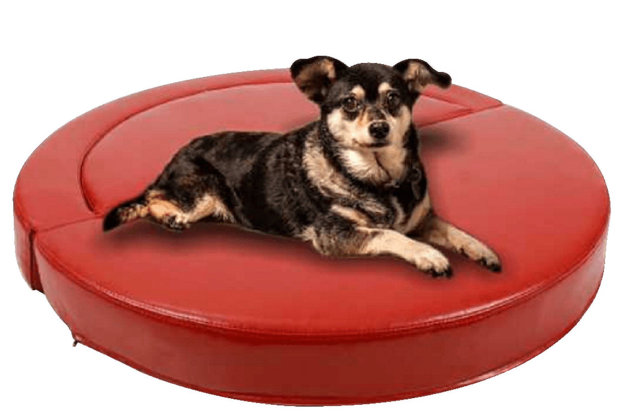 Luxury 4-in-1 Dog Sofa Bed – Deluxe Leather Dog Couch for Small, Medium & Large Dogs
