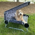 thumbnail image 5 of Disc-O-Bed Elevated Dog Bed with Canopy, Grey, Medium, 5 of 6
