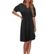 thumbnail image 1 of Vestidos Elegantes Para Mujer Vestido Informal Holgado de Verano Con Cuello En V y Manga Corta Con Cintura Plisada Para Mujer, 1 of 3