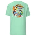 thumbnail image 4 of Global Chillin' Parrot Party Unisex Adult Surfing Lightweight Beach Tee Shirt, 4 of 4