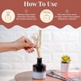 thumbnail image 4 of Folkulture Reed Diffuser or Aroma Diffuser | 150 ml Oil Diffuser for Home or Bathroom Accessories Set | Aromatherapy Diffuser with Sticks | Oil Diifusers with Diffuser Sticks | (Enchanted Lavender), 4 of 8
