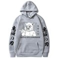 thumbnail image 1 of Demon Slayer Inosuke Hashibira sudaderas con capucha Anime Kimetsu no Yaiba con capucha lindo Kawaii Sudadera con capucha de gran tamaño Tops hombres mujeres sudaderas, 1 of 4