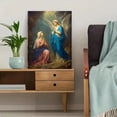 thumbnail image 5 of Annunciation Religious Canvas Wall Art，Spiritual Decor for Living Room Bedroom Hotel Religious Room, 5 of 8