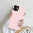 thumbnail image 3 of iPhone 12 Case, iPhone 12 Pro Case with Screen Protector, Soft Liquid Silicone Rubber Bumper Cover for iPhone 12 Pro 6.1" Light Pink Slim Fit Shockproof Protective Case, 3 of 7