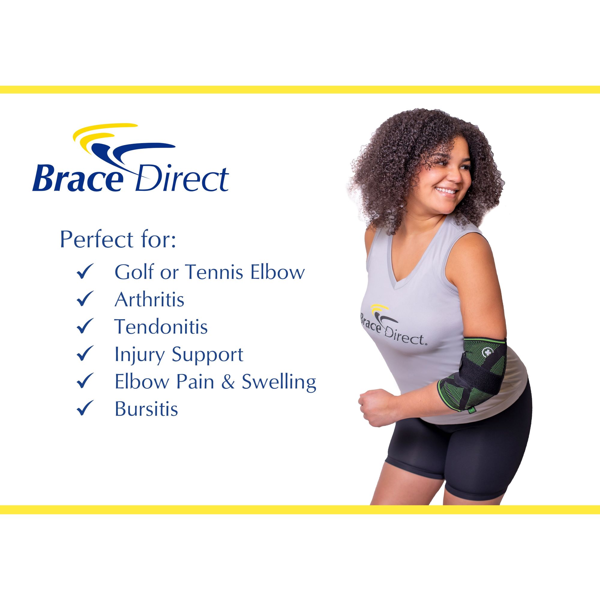 Bort Elbow Compression Sleeve | Active Support & Relief | BraceDirect.com