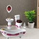 thumbnail image 5 of Juego de muebles de baño de para de 5 piezas, modelo de juguete creativo para sala de estar, bañera, cepillo de inodoro, esp , EstiloC, 5 of 9