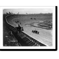 thumbnail image 2 of Historic Framed Print, [Automobile racing on curved wood track, probably in or near Washington, D.C., with flag man in foreground], 17-7/8" x 21-7/8", 2 of 9