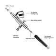 thumbnail image 3 of Dual-Action Airbrush Spray Gun Kit Trigger Spray Gun For Makeup Set Art Craft Model Paint Spraying Hobby 0.3MM 7CC ,Easy to Use, 3 of 7