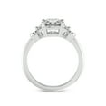 thumbnail image 5 of 2 Carat IGI Certified Cushion Shape Lab Grown Diamond Engagement Ring | 14K White Gold |Amore Side Stone Lab Diamond Ring | FG-VS1-VS2 Quality Friendly Diamonds, 5 of 5