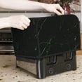 thumbnail image 7 of Fotbe Black Marble for Four Slice Toaster Cover, Fingerprint Protector, Super Soft Appliance Cover And Dust Cover,Bread Dust Cover & Fingerprint Protection, 7 of 7