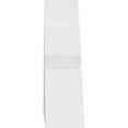 thumbnail image 3 of 48"W x 14"H x 4"D x 6"F, 7/12 Pitch, Saratoga Architectural Grade PVC Gable Bracket, 3 of 8