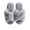 GrayM, variant on Women's Soft Fluffy Crossover Bridesmaid Slippers Faux Fur Women's Open Toe Indoor Slipper Gray Bachelorette Party Cozy house Slippers 6/7