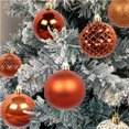thumbnail image 6 of 36 pcs Christmas Ball Ornaments 2.36 Inches Hanging Ornaments Neutral Ornament Set Christmas Baubles Hanging Balls for Holiday Xmas Tree Wedding Decorations The Holiday, 6 of 6