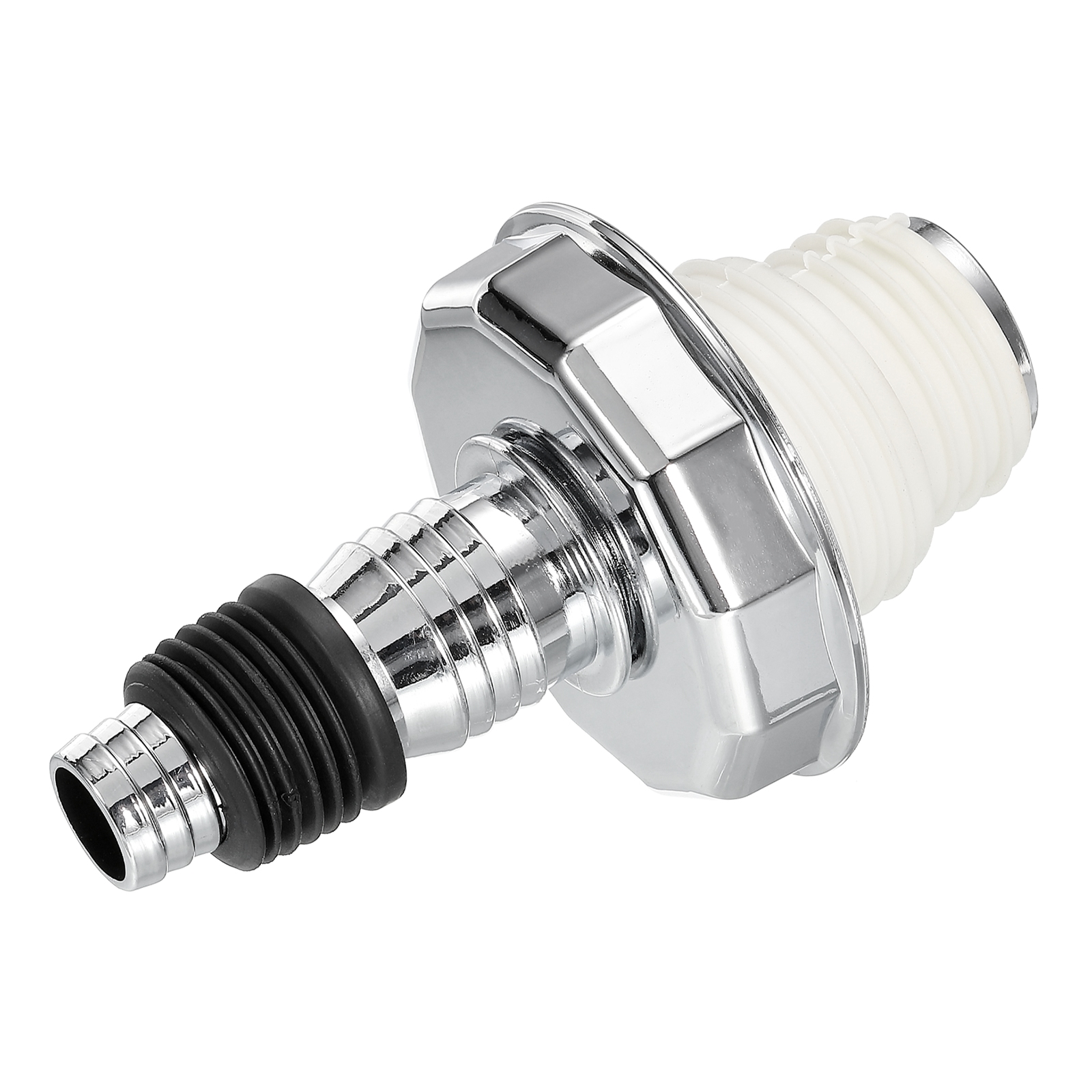 Uxcell Silver Washing Machine Floor Drain Connector Straight Cover