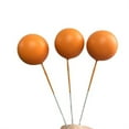 thumbnail image 3 of Happon 100Pcs Balls Cake Topper,Foam Ball Cake Picks Mini Balloon Cupcake Insert Bubble Balls DIY Decoration for Baby Shower Wedding Anniversary Kids Birthday Graduation Party Cake Decorations, 3 of 7