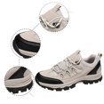 thumbnail image 5 of Men's Sneakers Fashion Low Top Leather Hiking Shoes Outdoor Walking Running Sneakers for Trekking Adventure, 5 of 9