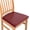 Pu Red, variant on Vireellx Waterproof Dining Chair Cover PU Slipcovers, Chair Cushion Covers Set of 6, Removable Seat Covers for Chairs to Protect Kitchen Chairs