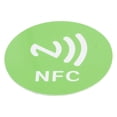 thumbnail image 2 of 20 Pcs Autocollants ID5200 NFC Étiquette Adhésive Ronde 40mm Étiquette Anti-Interférence avec Impression NFC Vert, 2 of 14