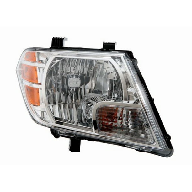 GoParts OE Replacement for 2009 2014 Nissan Frontier Front Headlight