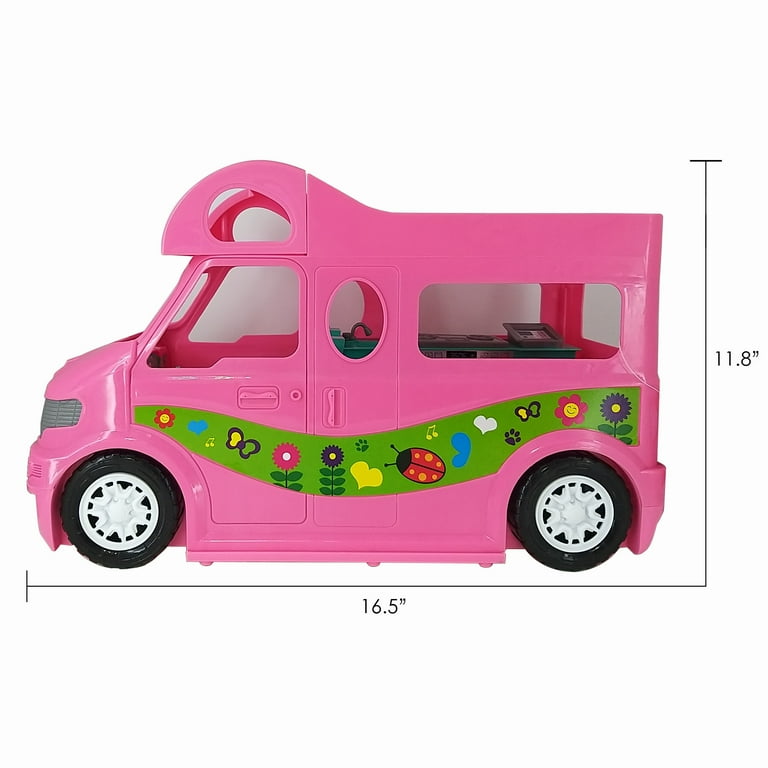 Kid Connection RV Camper With Doll Play Set, 31 Pieces