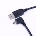 thumbnail image 3 of Mini USB Right Angle Cable USB Input Data Cord for Connecting Cameras and Device, 3 of 11