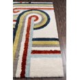 thumbnail image 4 of Novogratz Collection Rétro Tapis Shag Turnstyle, 5 X 7 6 Pouces, Multicolore, 4 of 4