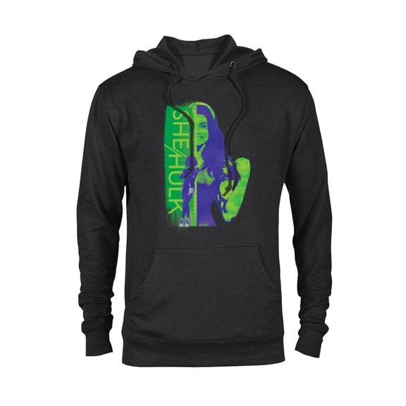 Marvel Studios She-Hulk Disney Plus - Pullover Hoodie for Adults - Customized-Black