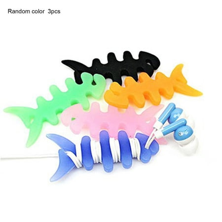 ZAJAIO Portable Fish Bone Headset Organizer Headset Winder Wire Hub ...