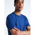 thumbnail image 4 of Free Assembly Men's and Big Men's Everyday Cotton Tee with Short Sleeves, Sizes S-XXXL, 4 of 6