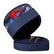 thumbnail image 1 of Caja de almacenamiento de joyas con anillo de diamantes de regalo, caja de anillo con flor eterna rosa en forma de corazón, 1 of 5