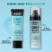 Hard Candy Grip On Lock Water-Based 12-Hour Face Primer, Hydrating, Aloe Vera, Niacinamide, 1.52 fluid ounces