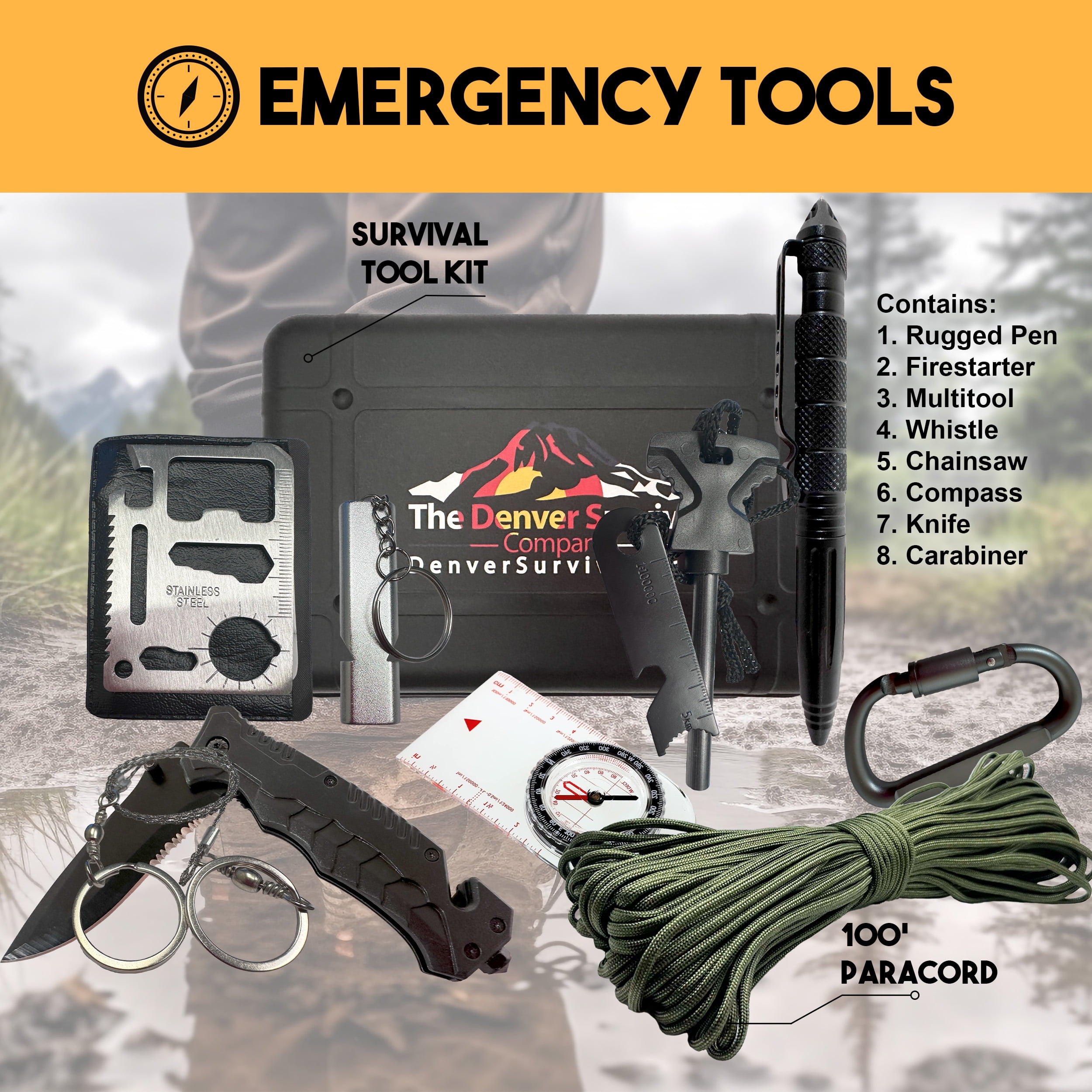 Couteaux de survie et matériels de trekking