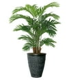 thumbnail image 1 of Artificial Faux Real Touch 5.67 Feet Palm Tree With Planter, 1 of 1