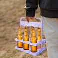 thumbnail image 7 of Up to 60% off Gifts Kcavykas Portable Plastic Beer Basket Beverage Bottle Holder Rack for Sports Picnic Party Outdoor Drink Organizer Trending Picks Under Budget, 7 of 7
