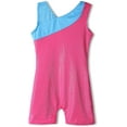 thumbnail image 5 of Gymnastics leotards for teens with shorts size 12-13 years old pink for competition, 5 of 6