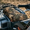 thumbnail image 3 of Uorisanigo Waterproof ATV Seat Cover Non-Slip Breathable Universal Camo Forest Print Seat Covers Dustproof Compatible with Polaris Sportsman Polaris Scrambler Honda Rancher, 3 of 7