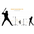 thumbnail image 3 of Zupapa 7 Ft. x 7 Ft. Baseball Softball Practice Net Tee Caddy Set with Strike Zone, 3 of 7