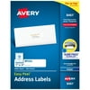 Avery Easy Peel Address Labels, Sure Feed Technology, Permanent Adhesive, 1" x 4", 2,000 Labels (8461)